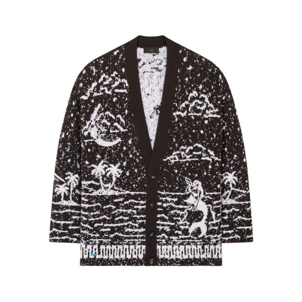 Alanui Black Sweaters & Knitwear - Cardigans Men